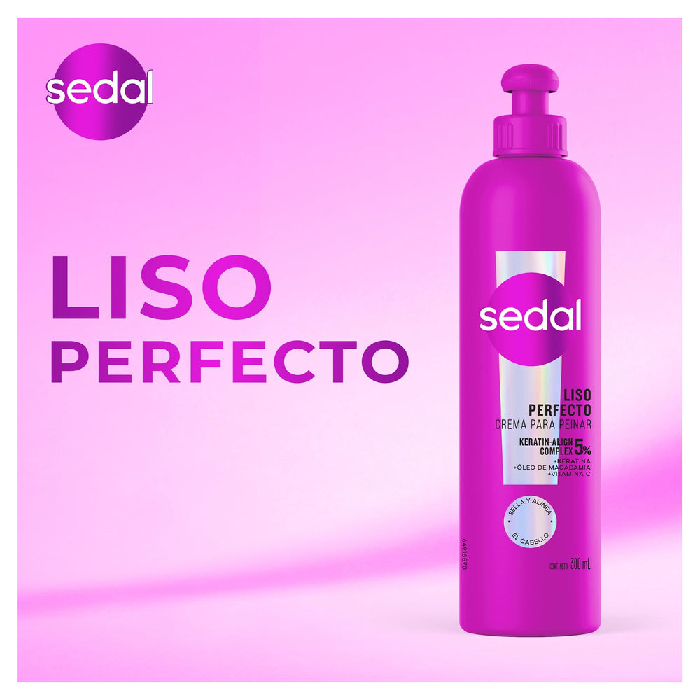 Sedal in-hand application demonstrating easy spread and quick conditioning benefit