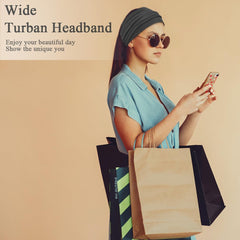 Sefiinh twisted headband detail showing styling versatility and chic look benefit