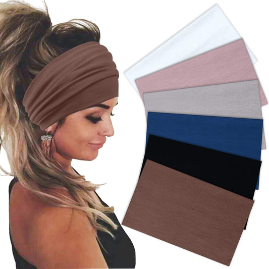 Sefiinh front packaging showing six colorful headbands and benefits