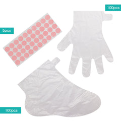 Segbeauty adhesive stickers and contents organized for quick sealing and convenience