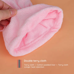 Segbeauty mitts beside paraffin bath showing compatibility with wax warmer