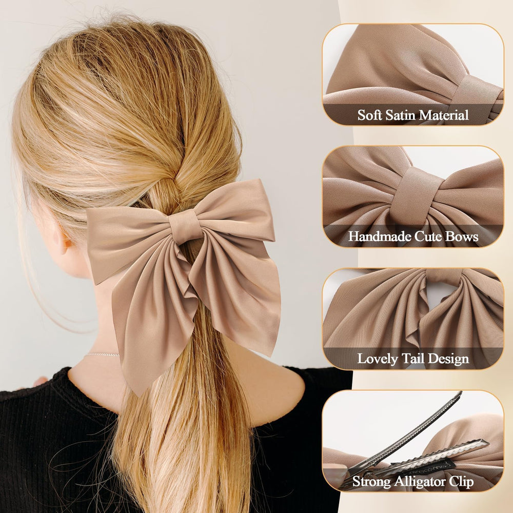 Seiolieliou close-up of satin texture on a bow highlighting smooth feel and sheen