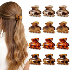 Seiolieliou front packaging showing 12 tortoise mini clips and organized set benefit