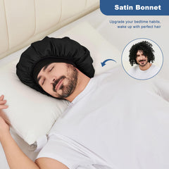 Selalu close-up of satin fabric showing smooth texture and hair protection benefit
