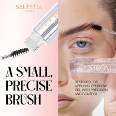 SELESTIA BEAUTY applicator brush close-up for precise application benefit