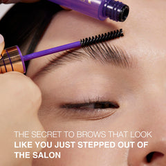 SELESTIA BEAUTY double-sided wand closeup demonstrating comb and brush for precision