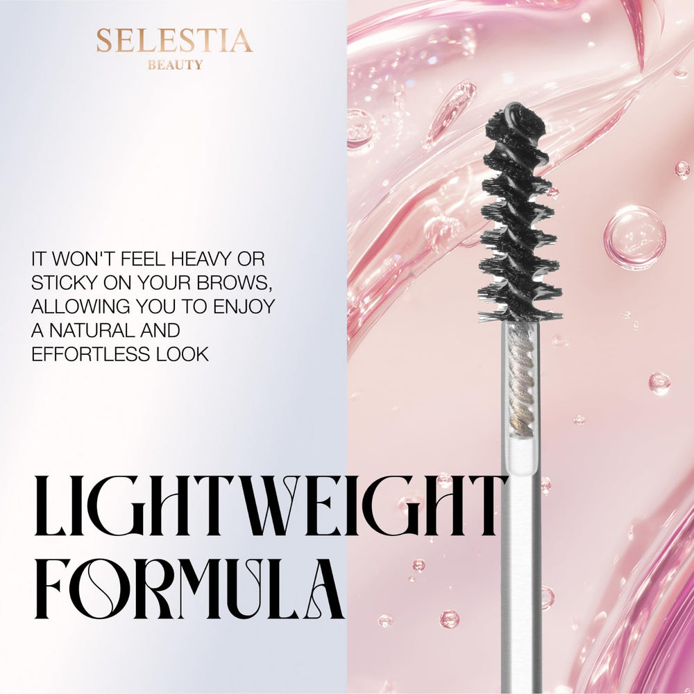 SELESTIA BEAUTY gel texture droplet illustrating lightweight smooth finish