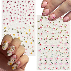 SEMATA full sheet layout displaying assorted cherry blossom and floral patterns
