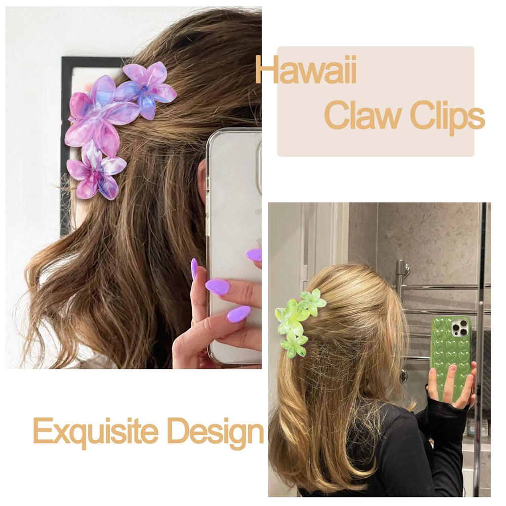 SEMATA clip held in hand to show scale and large capacity for thick hair