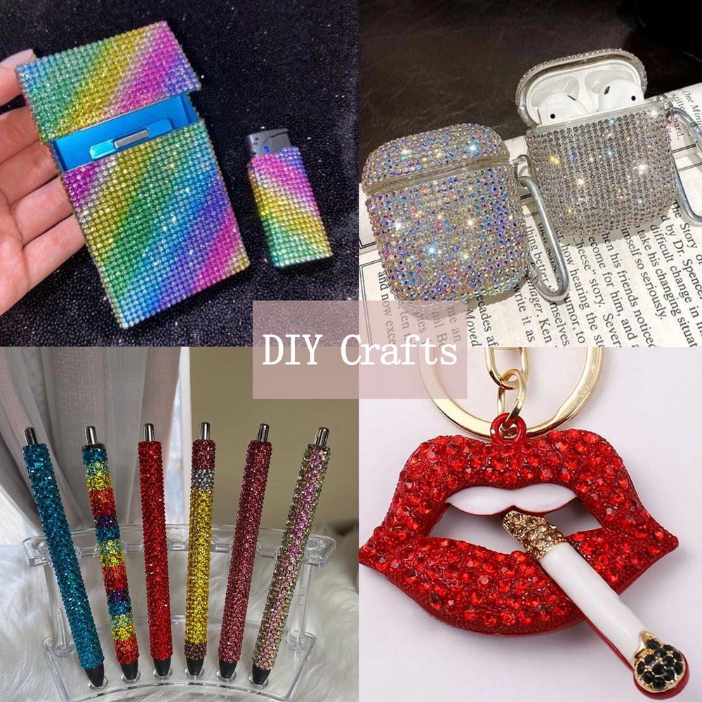 SEMATA tweezers and pickup pen included for precise gem placement