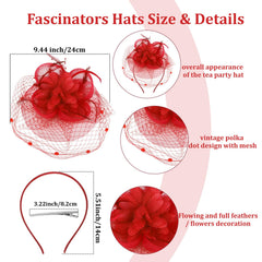 Semato fascinator side profile displaying headband fit and elegant curve for secure wear