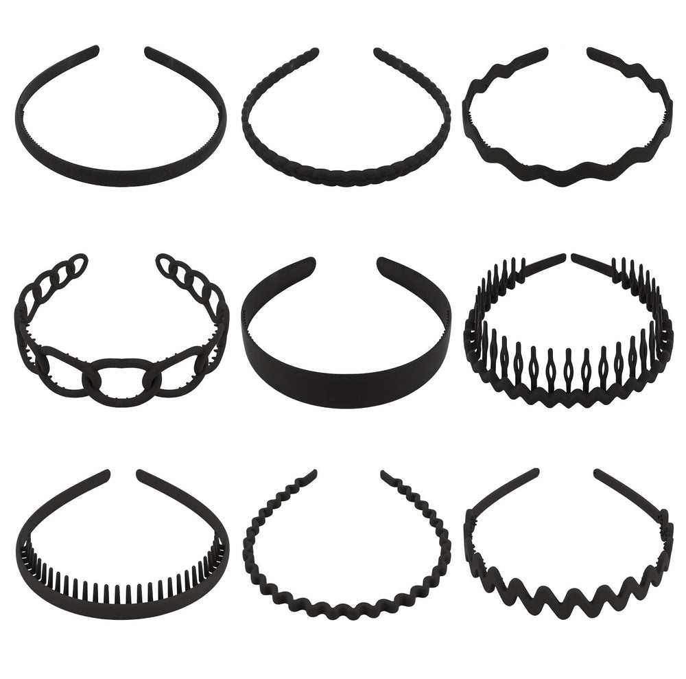 Semato flat lay variety arrangement showing all nine styles for versatile styling