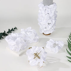 Semato scrunchie elastic detail showing durable band for secure gentle hold