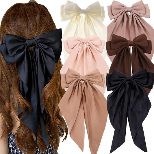 Seneeel front packaging showing six oversized bows and neat presentation benefit styling convenience