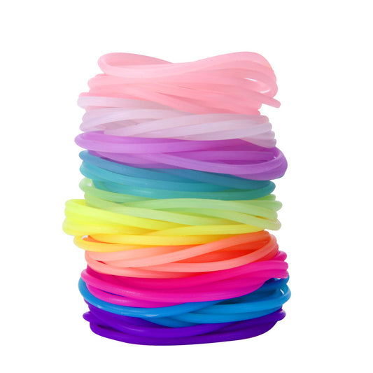Senkary front packaging showing 120 neon silicone bracelets and value