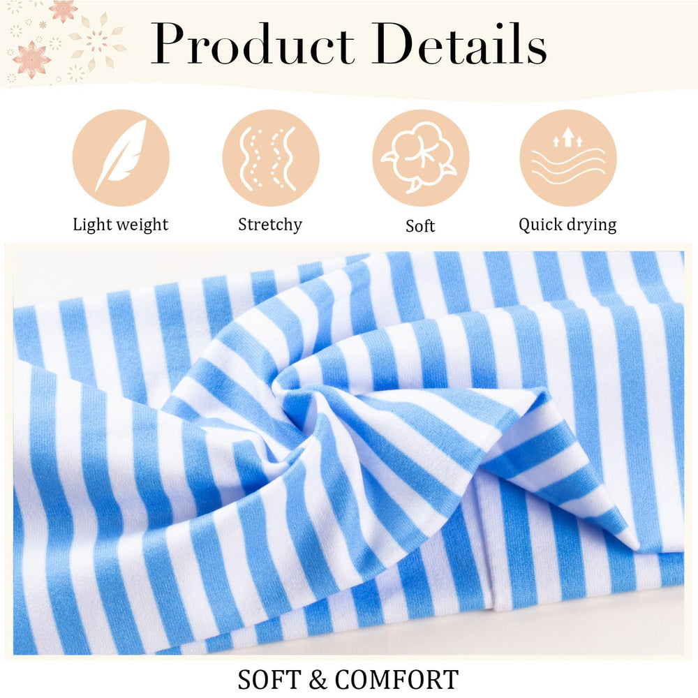 SENMAY headbands in travel pouch showing compact, grab-and-go convenience