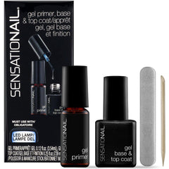 Sensationail kit front packaging showing four-piece starter set and benefits