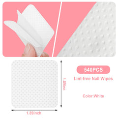 Seonggong wipe saturated with acetone demonstrating strong absorption