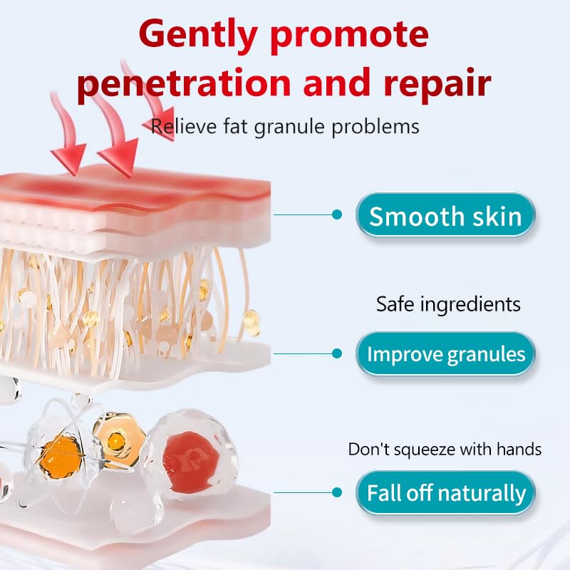 SERYNTH serum absorbed into skin showing lightweight hydration benefit