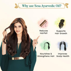 sesa applicator tip in action for precise scalp application