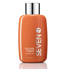 SEVEN Gazar Hydrate conditioner front label showing product benefits and size