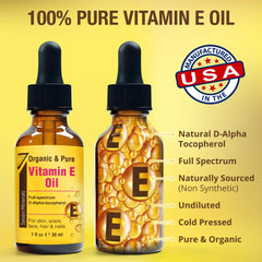 Seven Minerals dropper dispensing a drop of oil highlighting purity and precision
