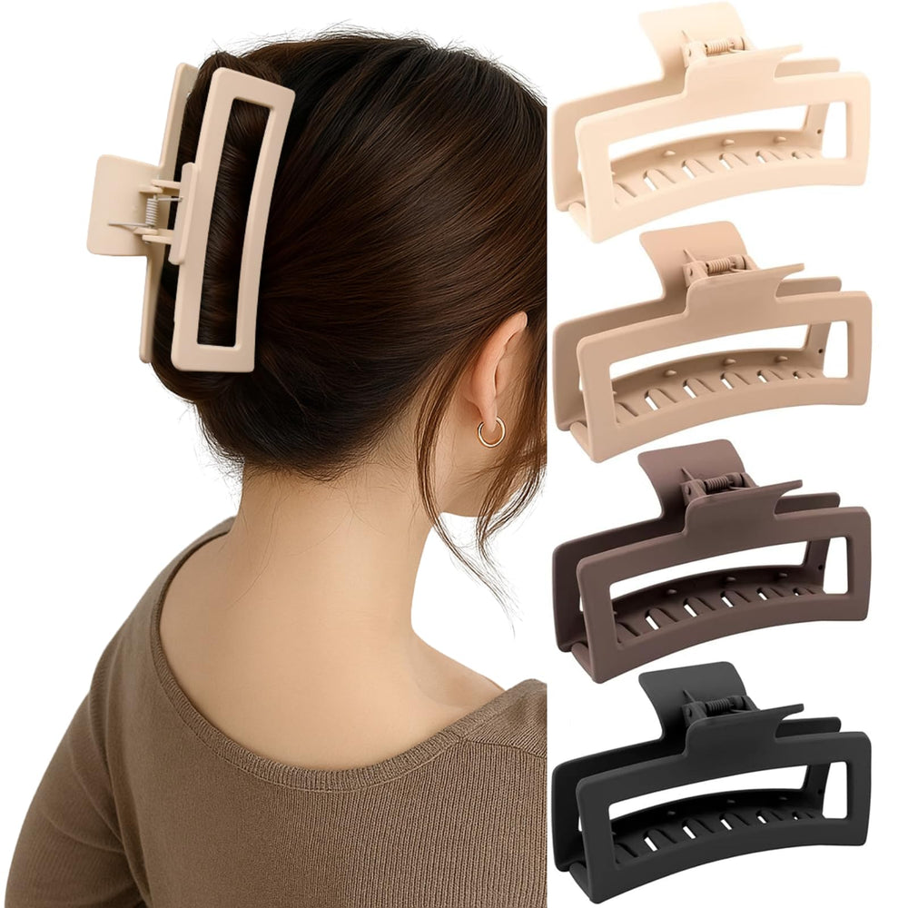 SEVEN STYLE front packaging showing four matte jumbo clips and brand