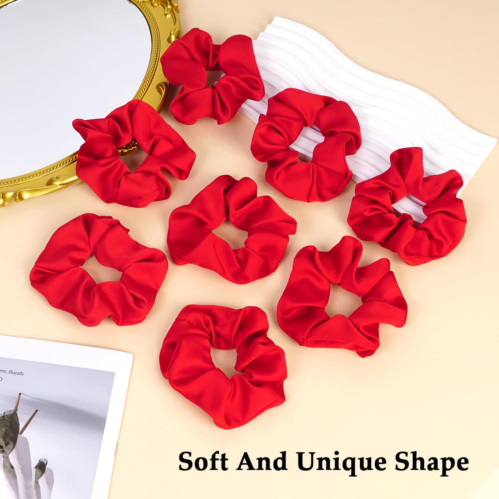 gift display of SEVEN STYLE scrunchies in a box, ready-to-gift convenience