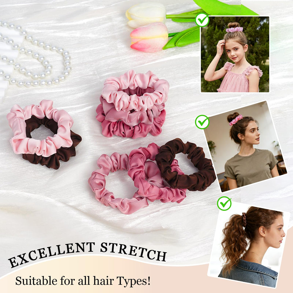 SEVEN STYLE scrunchie worn on wrist as accessory, convenient everyday carry