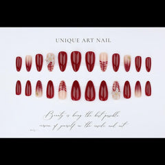 Sevgob full set arranged in box with nails, stickers, file and stick for organized storage