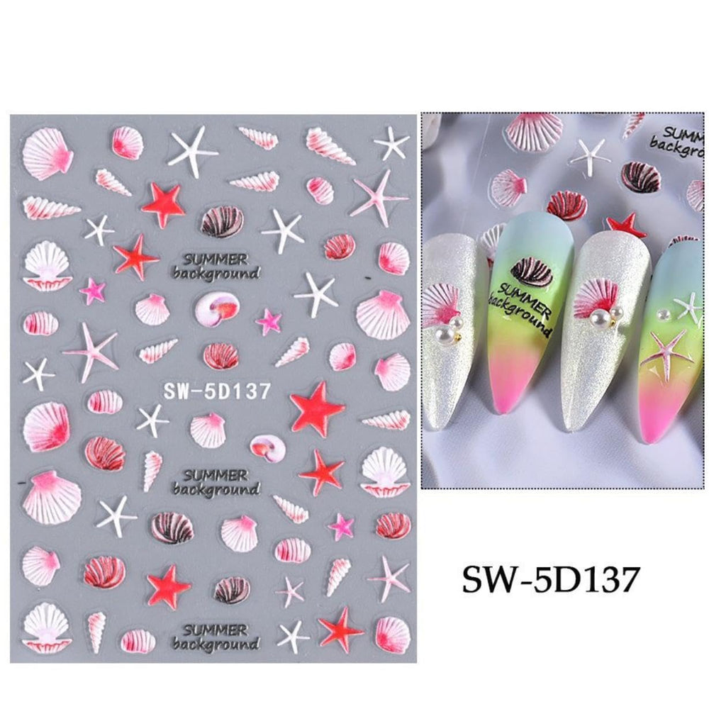 Sevgob manicure in use with beach-style nails for easy salon-quality looks