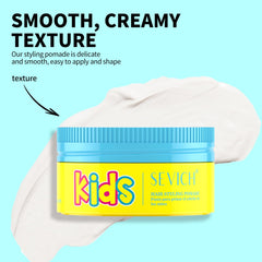 SEVICH styled toddler hair spike showing natural hold and comfortable finish benefit