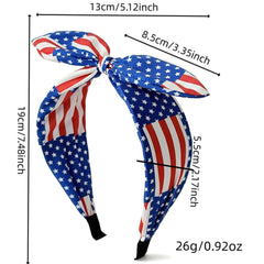 SEVSOASEVK close-up of bow with stars and stripes highlighting festive detail