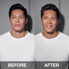 SexyHair label detail highlighting hold level and humidity resistance features