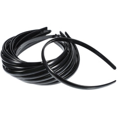 Shappy front-facing pack of black headbands showing simple style and value