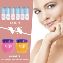 SHE LOVES honey lip oil bottle providing glossy finish and added nourishment