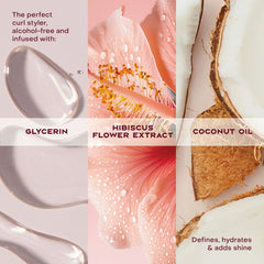 Shea Moisture coconut oil ingredient focus adding moisture and shine