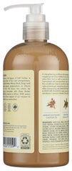 Shea Moisture bottle cap and conditioner pouring for easy use
