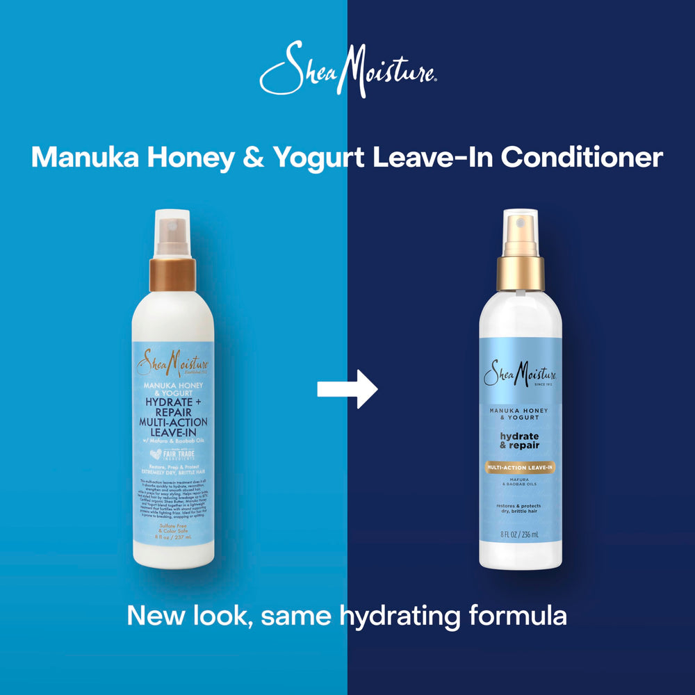 Shea Moisture close-up of manuka honey and yogurt showing natural proteins