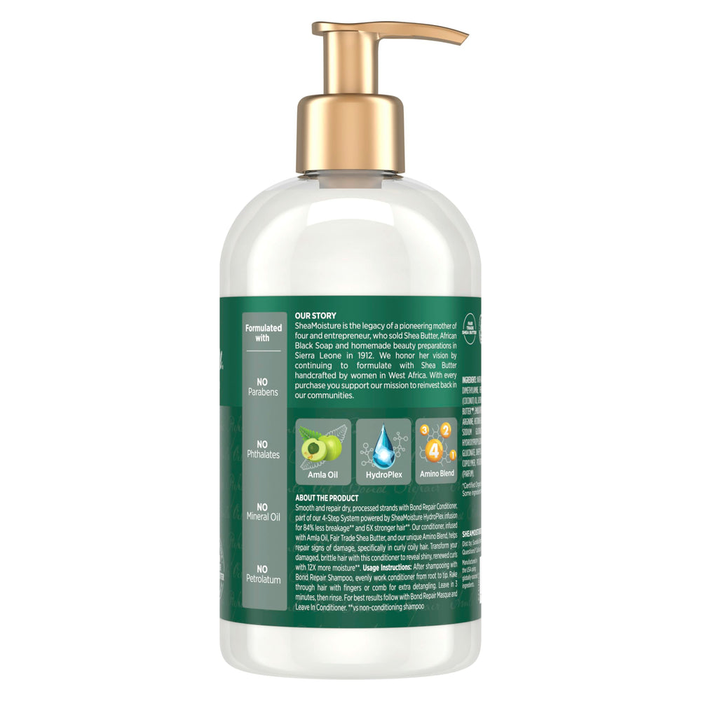 SheaMoisture dispensing creamy conditioner for easy application