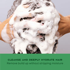 Shea Moisture back label with ingredients and directions for proper use