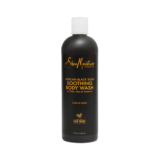 SheaMoisture front packaging showing cleanser and benefits