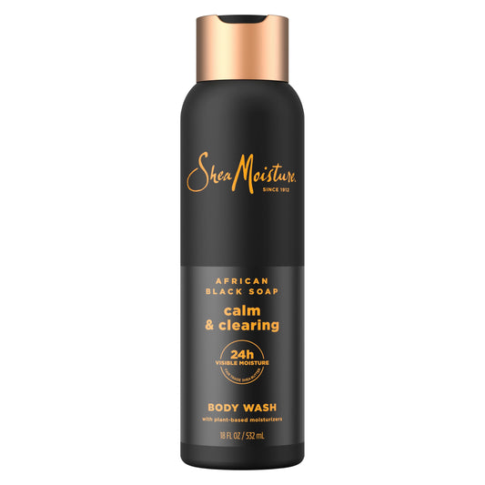 SheaMoisture front packaging showing label and benefits for clear identification