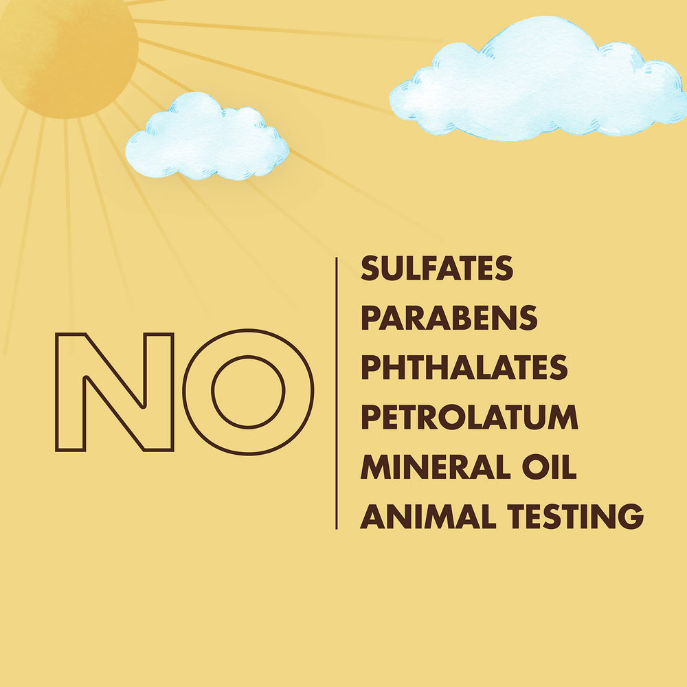 SheaMoisture ingredient label close-up showing raw shea, chamomile, argan benefits