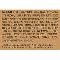 SheaMoisture conditioner on a bathroom shelf lifestyle shot suggesting daily use