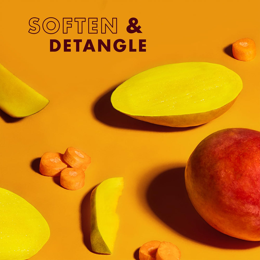 Shea Moisture bottle label close-up listing key natural ingredients