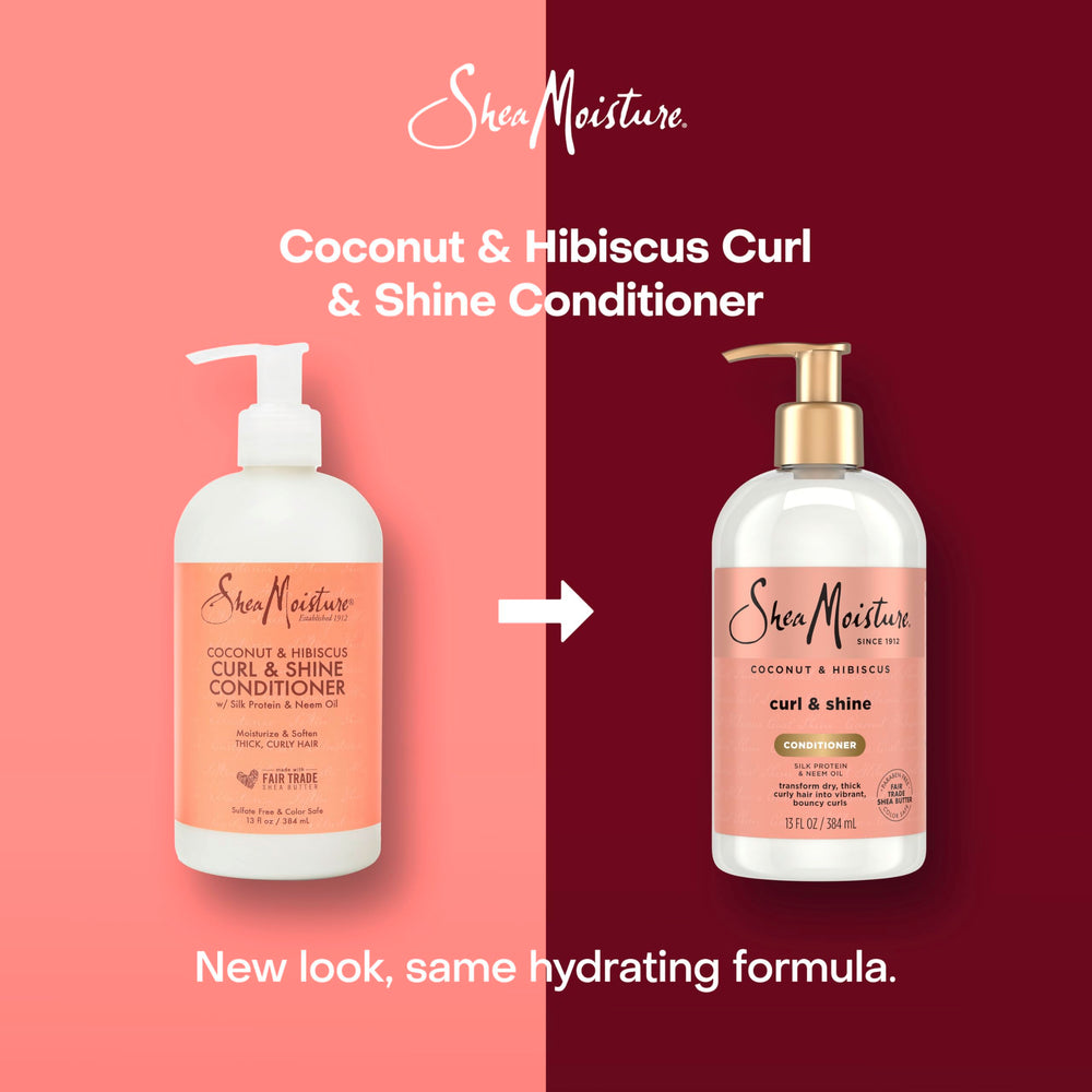 SheaMoisture conditioner cream texture swirled to show rich hydration