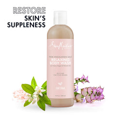 SheaMoisture creamy lather on washcloth for gentle cleansing