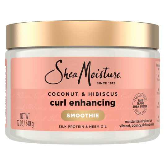 SheaMoisture front packaging showing 12 oz jar and product name for clear identification and trust