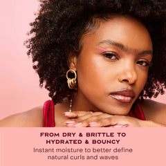 SheaMoisture raw coconut and hibiscus botanicals highlighting natural nourishment